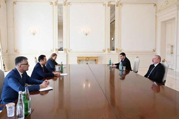 İlham Əliyev Asiyada Qarşılıqlı Fəaliyyət və Etimad Tədbirləri üzrə Müşavirənin baş katibini qəbul edib