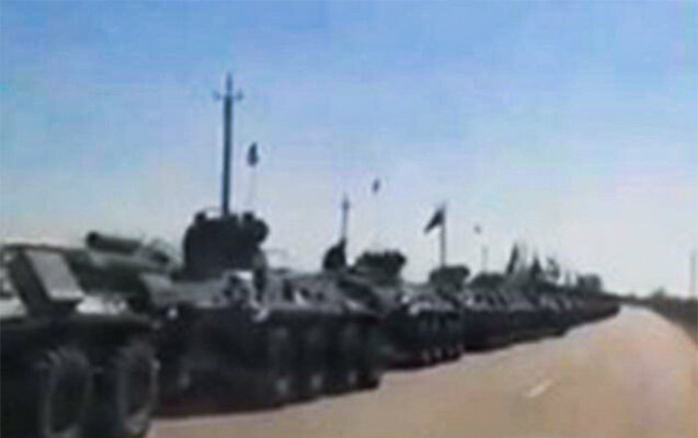 Sülhməramlıların Qarabağı tərk etməsinin yeni - Görüntüləri