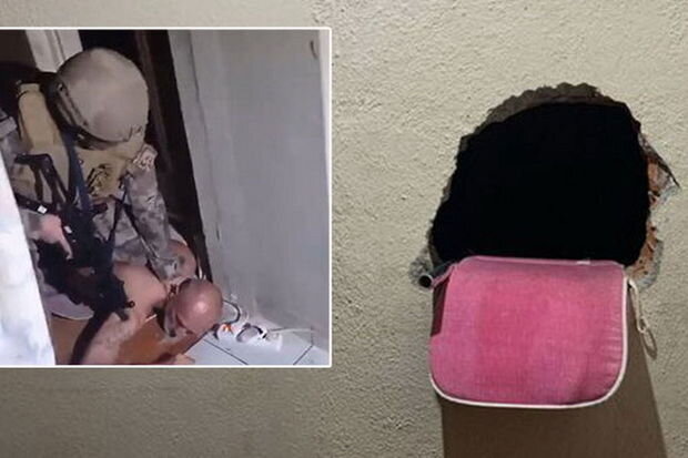 15 il 6 ay həbs cəzası alan şəxs divarı dələrək qaçmağa çalışdı: Türkiyədə şok əməliyyat