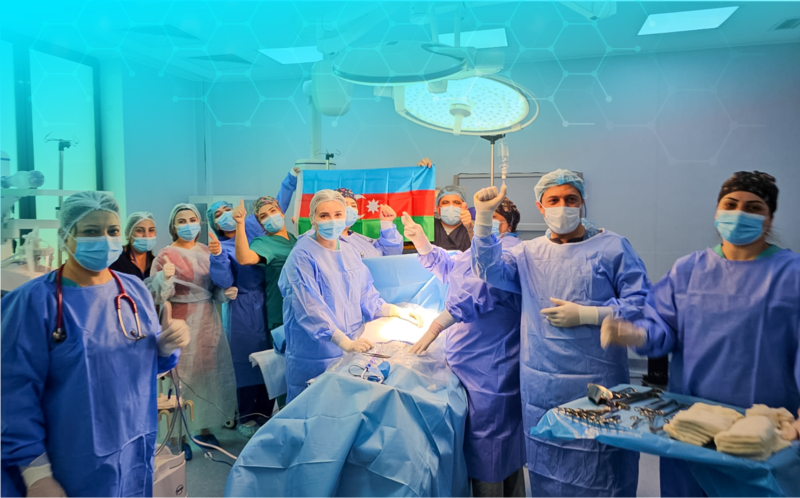 Xankəndi şəhərindəki tibb müəssisəsində ilk körpə dünyaya gəlib - FOTO