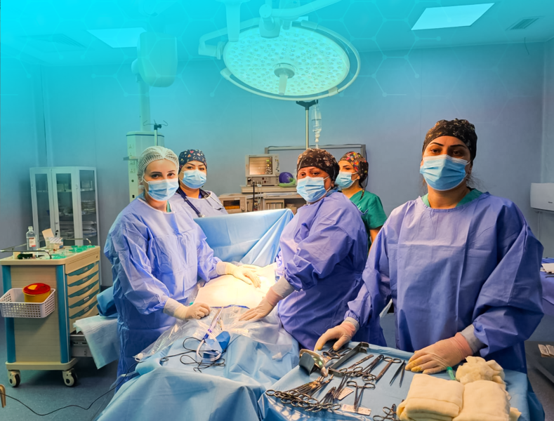 Xankəndi şəhərindəki tibb müəssisəsində ilk körpə dünyaya gəlib - FOTO