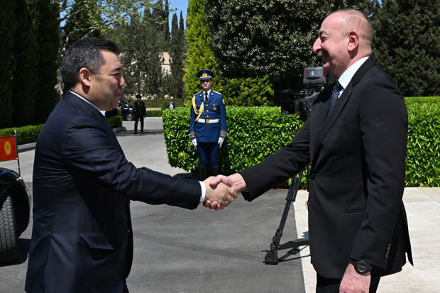 Azərbaycan və Qırğızıstan prezidentləri Füzulinin Baş planı ilə tanış olublar