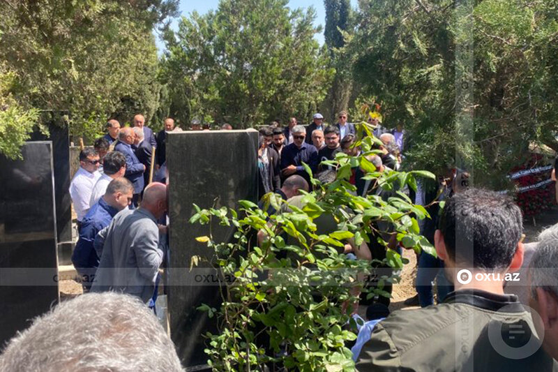 Nəsib Quliyev dəfn edildi - Fotolar