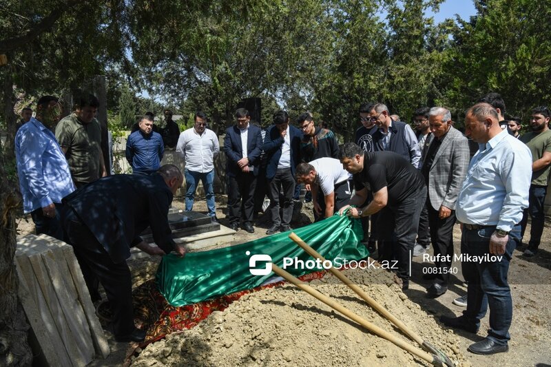 Nəsib Quliyev dəfn edildi - Fotolar