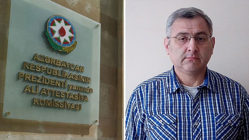 Daha bir alim Ali Attestasiya Komissiyasına qarşı