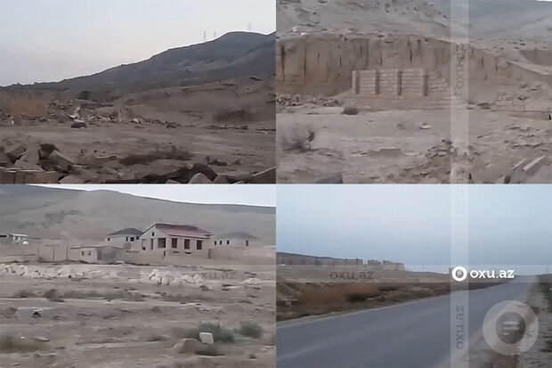 Qobu kəndində təpəciklər düzləşdirilib mülki şəxslərə satılır - İDDİA + VİDEO