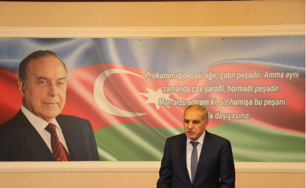 Hərbi Prokurorluqda geniş kollegiya iclası keçirilib