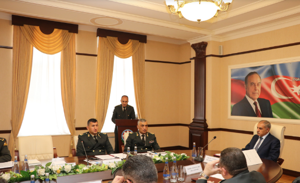 Hərbi Prokurorluqda geniş kollegiya iclası keçirilib