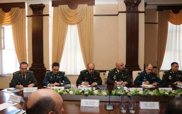 Hərbi Prokurorluqda geniş kollegiya iclası keçirilib