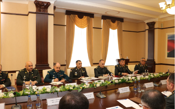 Hərbi Prokurorluqda geniş kollegiya iclası keçirilib