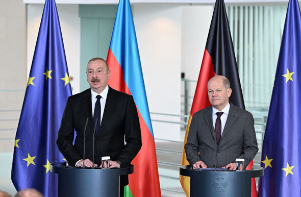 Azərbaycan və Almaniya liderlərinin Berlində birgə mətbuat konfransı olub - YENİLƏNİB + FOTO/VİDEO