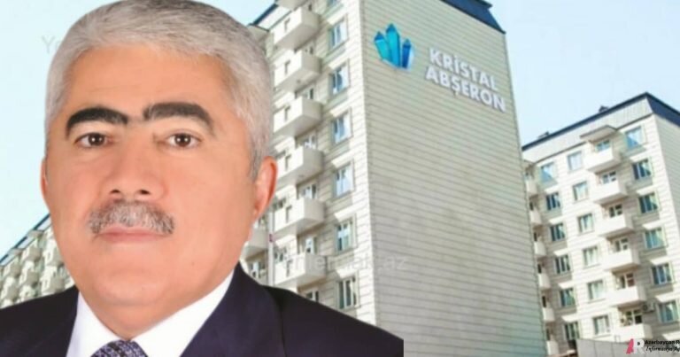 "Kristal Abşeron"un binasında dəhşətli görüntülər-VİDEO