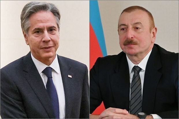 Prezident İlham Əliyevlə Antoni Blinken arasında telefon danışığı olub