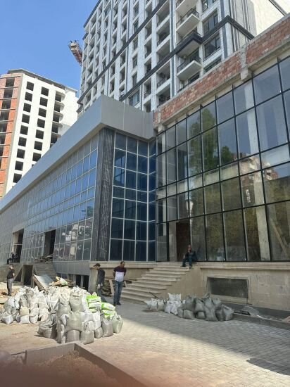 Nərimanovda COP29 öncəsi ağaclar məhv edildi - Fotolar