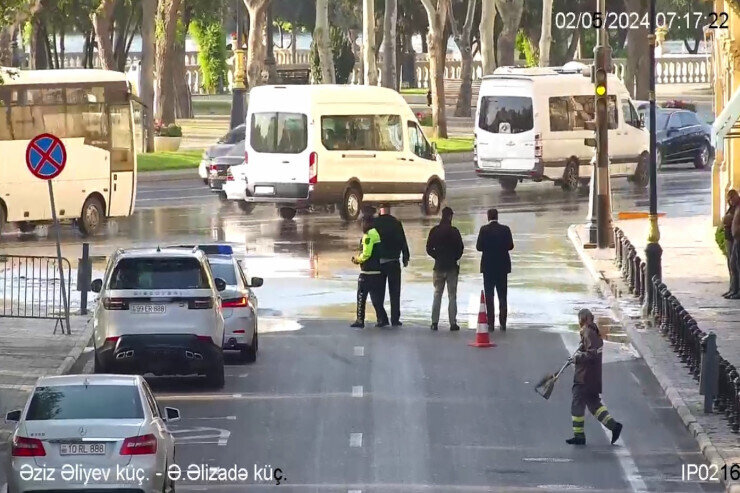 Neftçilər prospekti bağlandı