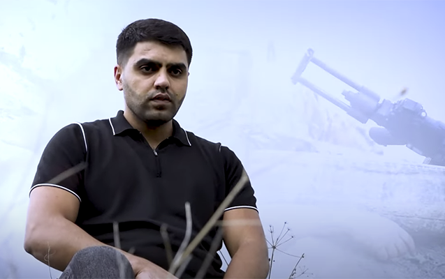 Amin əsir düşdüyü yerdə... - Video