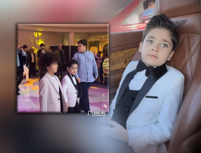 Tunar 5 yaşlı oğluna toy etdi - VİDEO