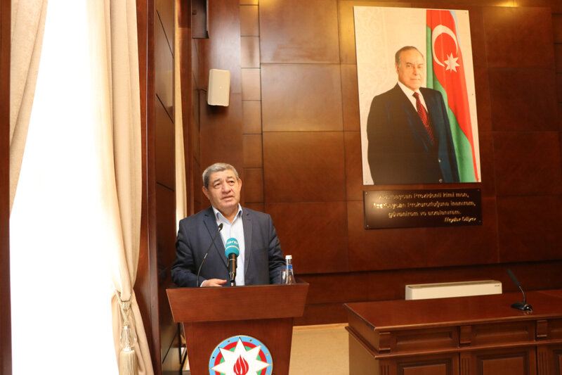 Hərbi Prokurorluqda Ümummilli Liderin anadan olmasının 101-ci ildönümü münasibətilə tədbir keçirilib