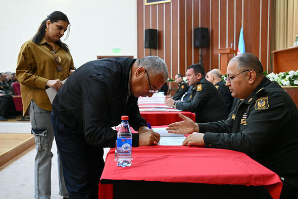 Bir qrup hərbi qulluqçuya ev verilib - FOTO/VİDEO