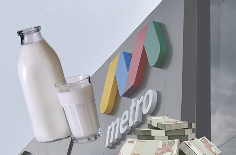 "Bakı Metropoliteni" 2,7 manatdan 45 min litr süd alır – Marketlərdə 2,4 manata satılır