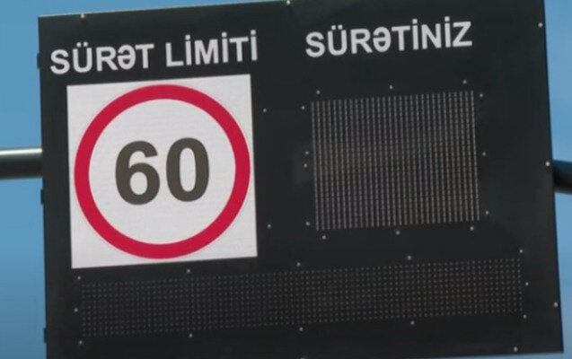 Bakı-Şamaxı yolunda yeni qurğu - Qayda pozduğunuzu dərhal biləcəksiniz