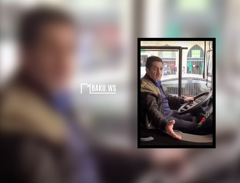 Bakıda sürücü ilə sərnişinlər arasında pandus mübahisəsi - RƏSMİ AÇIQLAMA/VİDEO