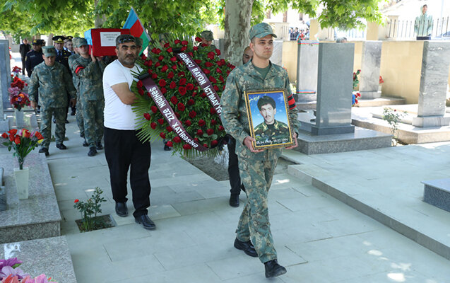 Daha bir şəhidimiz 30 ildən sonra dəfn olundu - Fotolar
