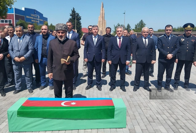 Şabranda Birinci Qarabağ müharibəsinin şəhidi Cəlil Şaxayev dəfn edildi