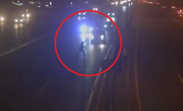 Paytaxtda piyadanı avtomobil vurdu - ANBAAN VİDEO