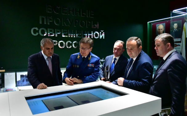 Azərbaycan Hərbi Prokurorluğunun nümayəndə heyəti Rusiyaya səfər edib