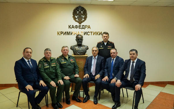 Azərbaycan Hərbi Prokurorluğunun nümayəndə heyəti Rusiyaya səfər edib