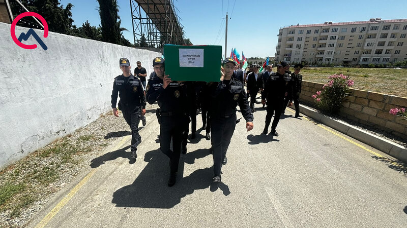 I Qarabağ müharibəsi şəhidi Göyçayda dəfn olundu - Fotolar