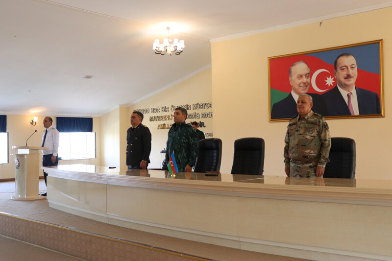Hərbi Prokurorluq və Dövlət Sərhəd Xidməti Şəmkirdə birgə tədbir keçiriblər
