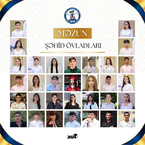 Bu il məzun olan şəhid övladları - SİYAHI