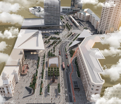 Metronun "28 May" stansiyasının qarşısı tanınmaz dərəcədə dəyişəcək - RƏSMİ