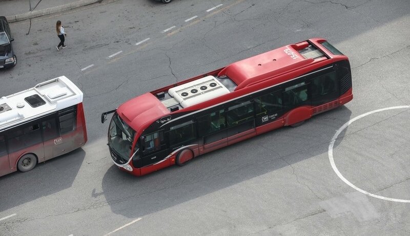 "28 May"da avtobus marşrutlarının hərəkət sxemləri dəyişdirilir