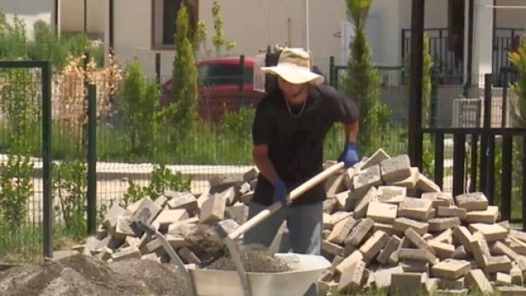 Zabux və Sus kəndlərində selin fəsadları aradan qaldırılır - Video