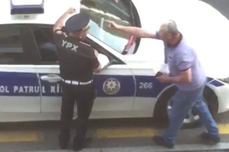 Cərimə meydançasında İNSİDENT: qardaşına görə saxlanıldı