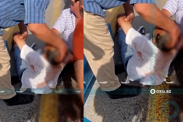 Abşeronda sərnişin avtobusdan yıxılaraq xəsarət aldı