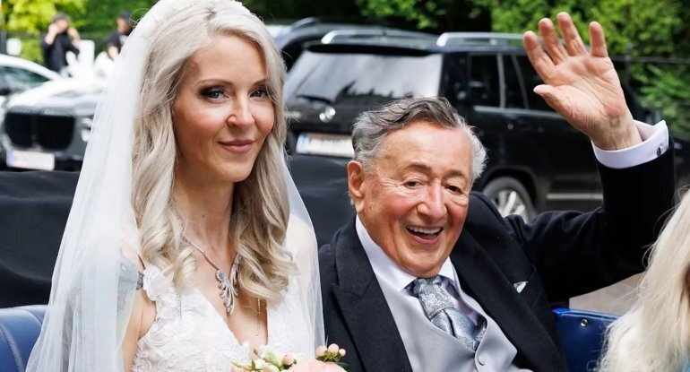 91 yaşlı milyarder toyundan sonra XƏSTƏXANAYA YERLƏŞDİRİLDİ - FOTO