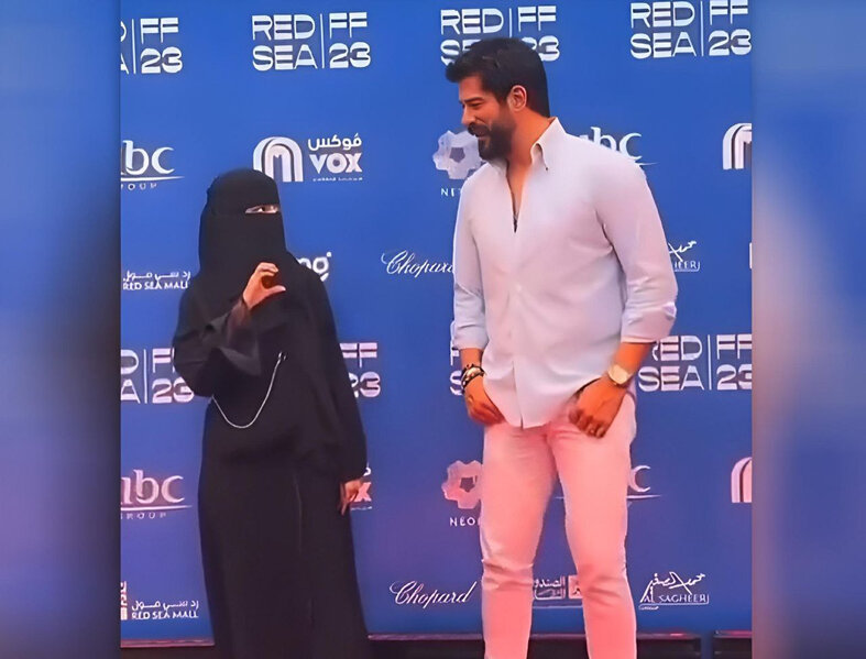 Burak Özçivit ərəb fanatının istəyini rədd etdi - VİDEO