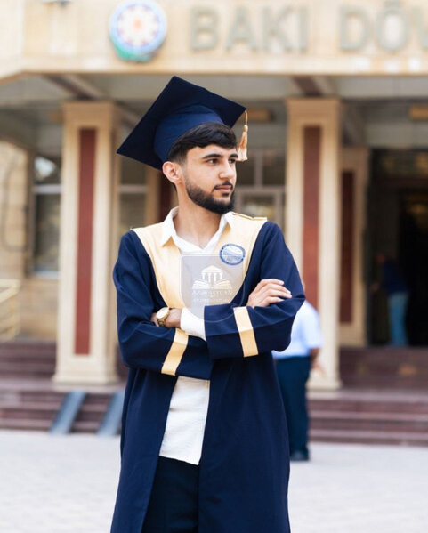 Azərbaycanda 19 yaşlı gənc magistr oldu - FOTO