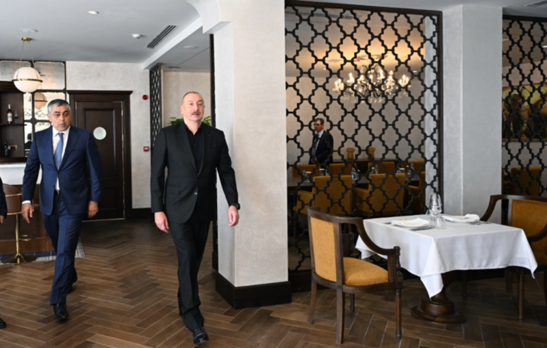 Xankəndidə əsaslı təmir və bərpadan sonra "Qarabağ" hotelinin açılışı olub