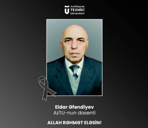 AzTU-nun dosenti vəfat edib