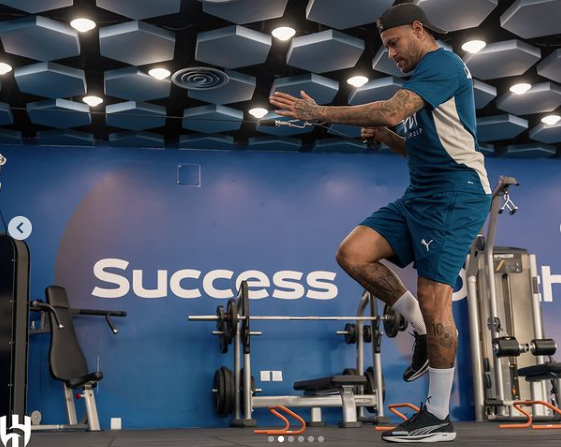 Neymar 9 ay sonra... - Fotolar