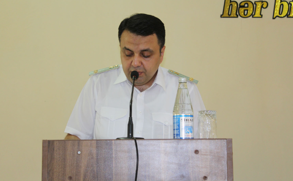 Hərbi Prokurorluq hərbçilərlə birlikdə Yevlaxda tədbir keçirib