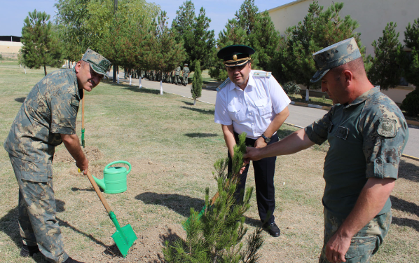 Hərbi Prokurorluq hərbçilərlə birlikdə Yevlaxda tədbir keçirib