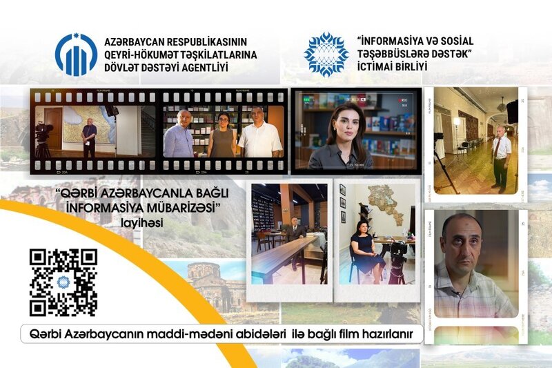 Qərbi Azərbaycanın maddi-mədəni abidələri ilə bağlı film hazırlanır - FOTO + VİDEO