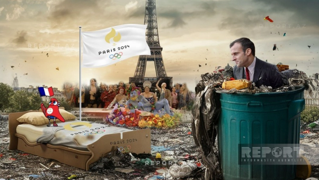 Problemlər məngənəsində boğulan Paris: Azərbaycan bayrağı ilə təskinlik tapan Fransa polisi