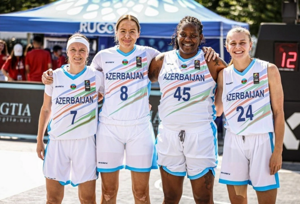 Paris-2024: Azərbaycanın 3x3 basketbol millisi növbəti dəfə məğlub olub